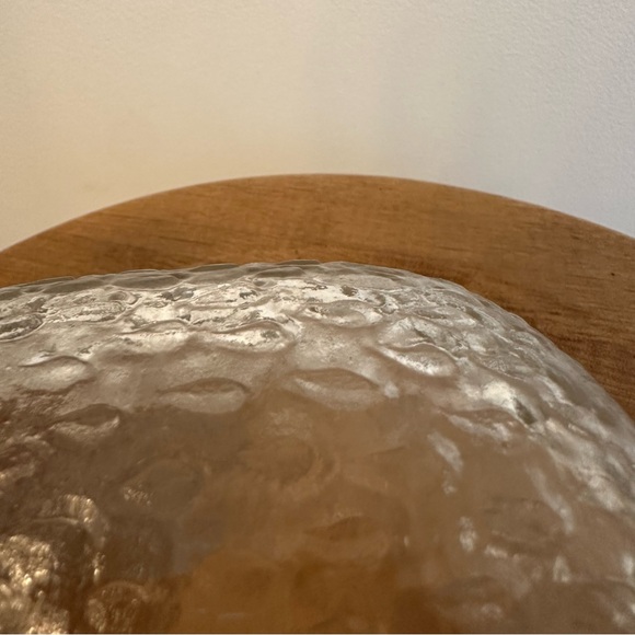 Vintage Strawberry Glass Trinket Candy Dish Textured Cottage Core Fruit Whimsy - Picture 3 of 12